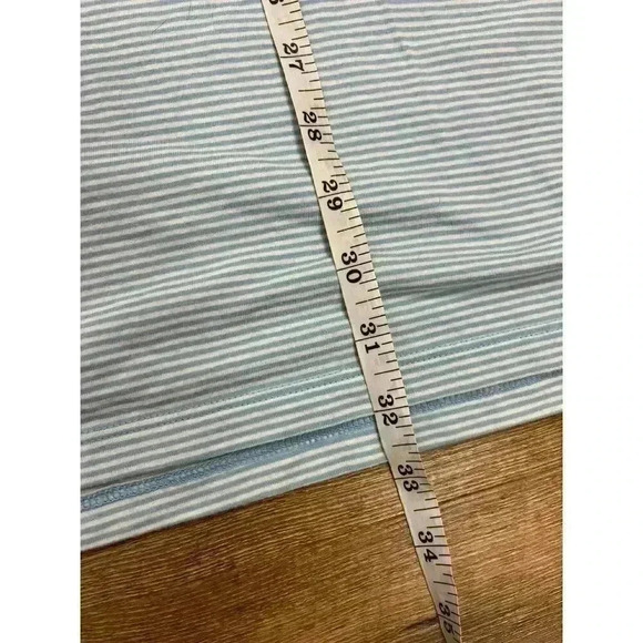 Vineyard Vines Edgartown Performance Polo Men's XXL Striped Blue Stretch - Picture 8 of 12